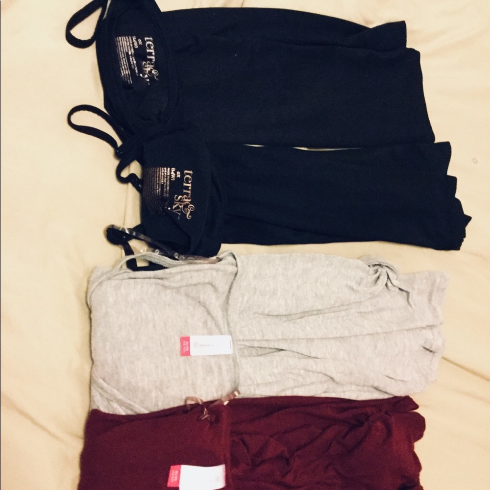 Basic two shirts and two tanks